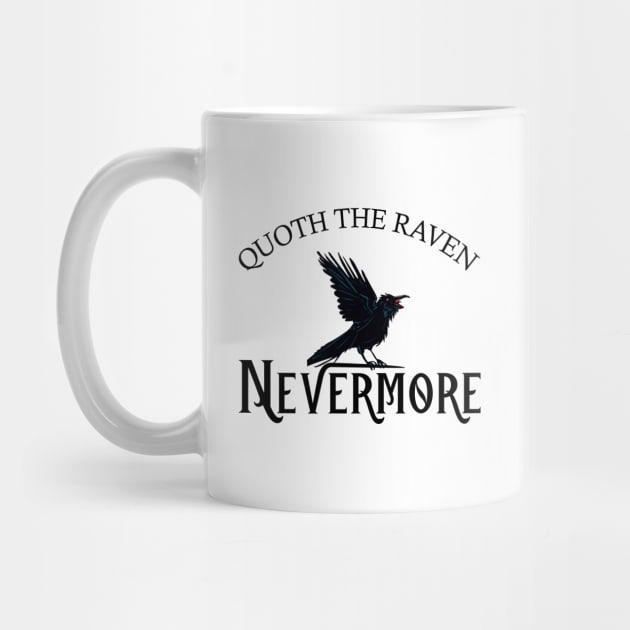 Quoth The Raven Nevermore Edgar Allen Poe by mstory